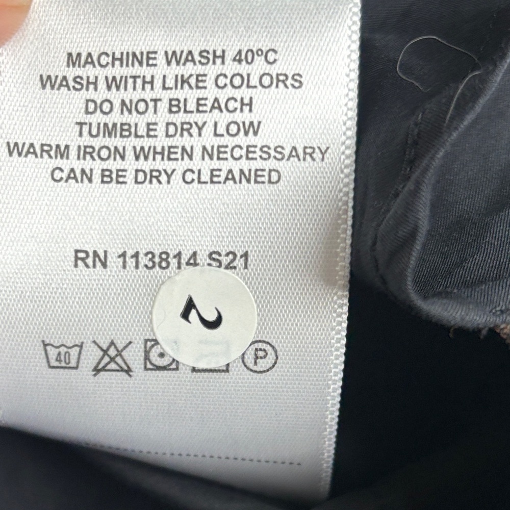 Billy Reid Black Dress Shirt - Picture 6 of 9